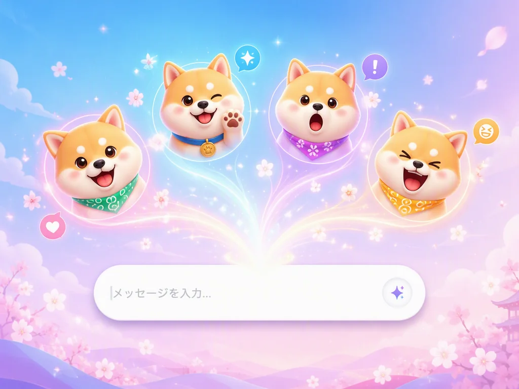 AI絵文字ジェネレーターのサンプル画像